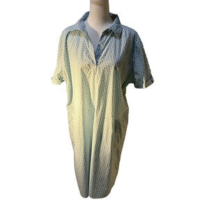 Southern Tide Performance brrr° Dress Womens XL Short Sleeve Beach Cottage Cool